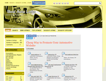 Tablet Screenshot of bestautolinks.com